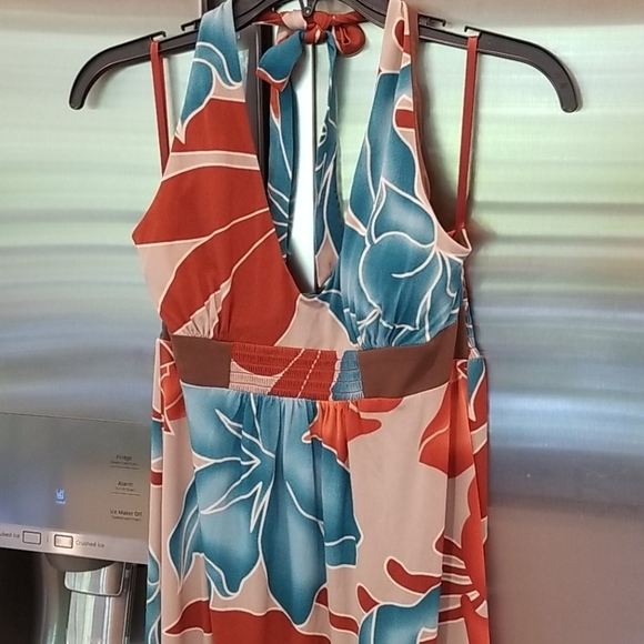 💕MAXANDCLEO💕 Karen Smocker Floral Maxi - Picture 3 of 10